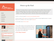 Tablet Screenshot of computerculture.org